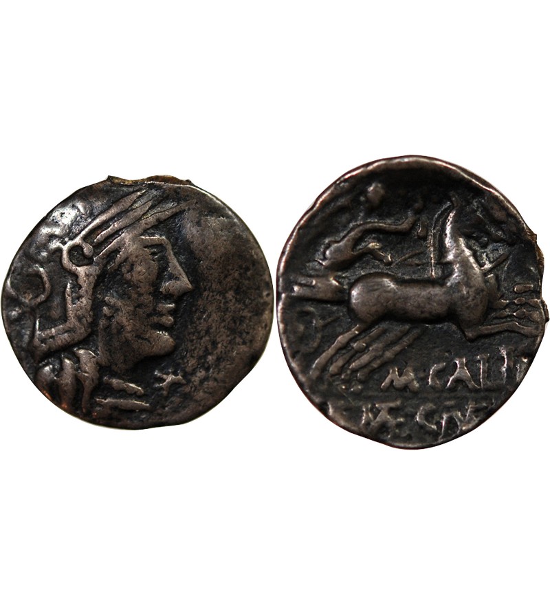 CALIDIA - DENIER ARGENT 117 / 116 AV JC ROME