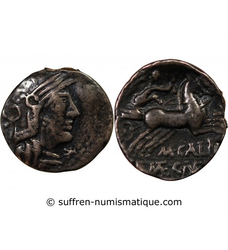 CALIDIA - DENIER ARGENT 117 / 116 AV JC ROME