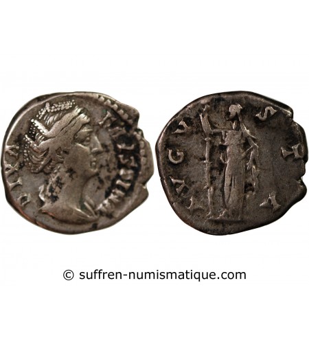 FAUSTINE MÈRE - DENIER ARGENT 148 ROME