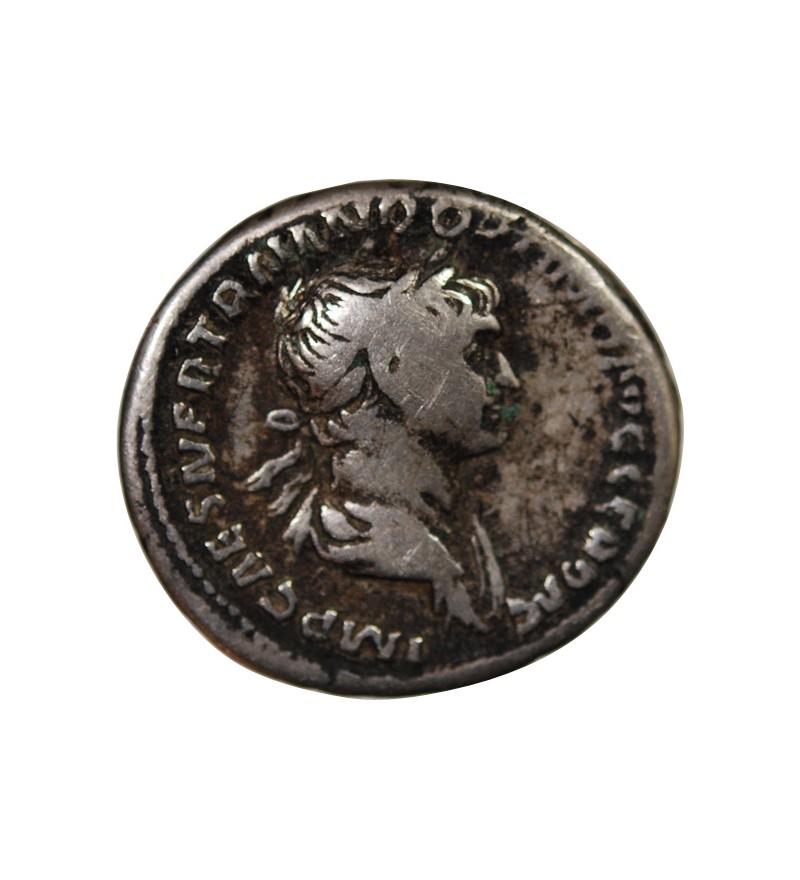TRAJAN - DENIER ARGENT 116 ROME