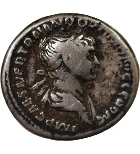 TRAJAN - DENIER ARGENT 116 ROME