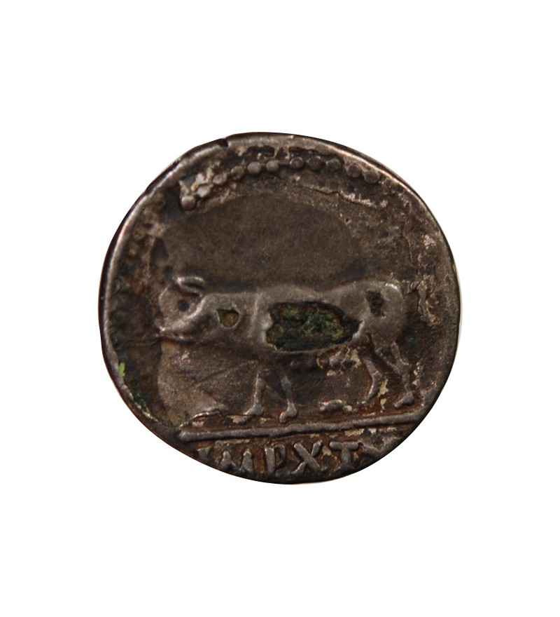 VESPASIEN - DENIER FOURRÉ 78 ROME