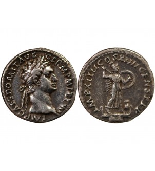DOMITIEN - DENIER ARGENT 87 ROME 2