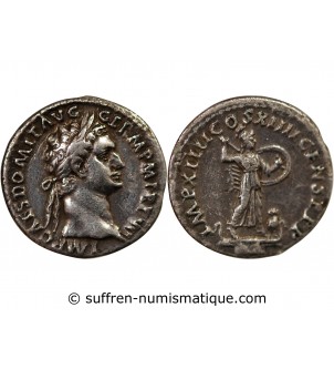 DOMITIEN - DENIER ARGENT 87 ROME