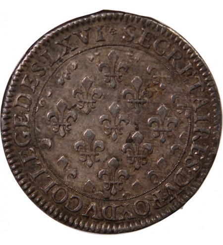 SECRETAIRES DU ROI, LOUIS XIV – JETON ARGENT 1660 - R3