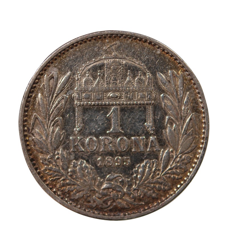 HONGRIE, FRANÇOIS-JOSEPH Ier - KORONA ARGENT 1895 KB