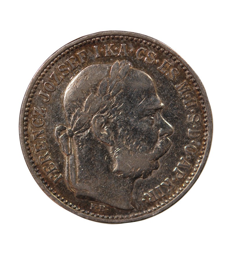 HONGRIE, FRANÇOIS-JOSEPH Ier - KORONA ARGENT 1895 KB