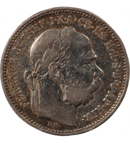 HONGRIE, FRANÇOIS-JOSEPH Ier - KORONA ARGENT 1895 KB