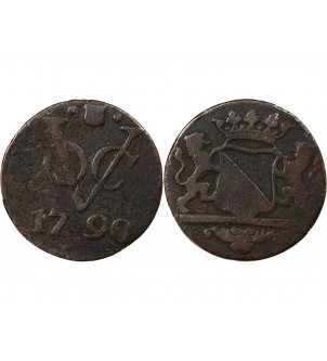 INDES ORIENTALES NÉERLANDAISES - 1 DUIT 1790 UTRECHT 2