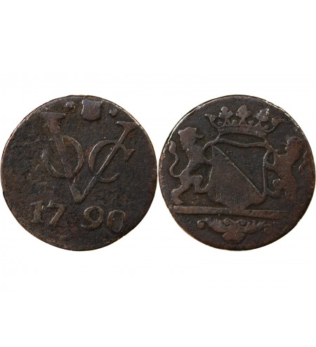 INDES ORIENTALES NÉERLANDAISES - 1 DUIT 1790 UTRECHT
