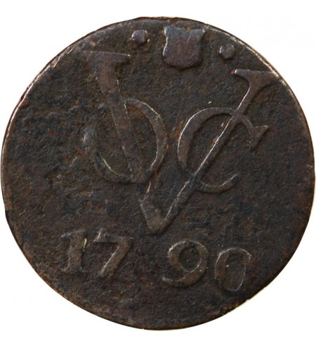 INDES ORIENTALES NÉERLANDAISES - 1 DUIT 1790 UTRECHT