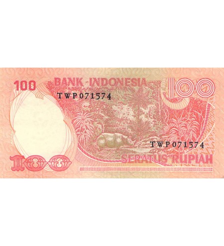 INDONESIE - 100 RUPIAH 1977 - SPL