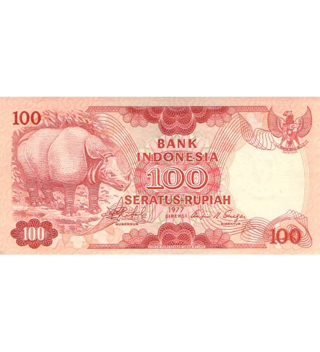 INDONESIE - 100 RUPIAH 1977 - SPL