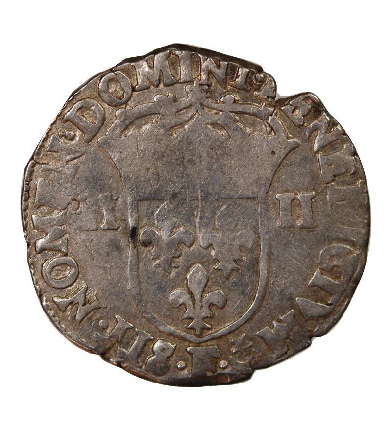 LOUIS XIII - 1/4 ECU ARGENT 1611 F ANGERS