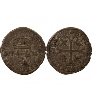 HENRI IV - DOUZAIN AUX DEUX H 1595 O RIOM 2