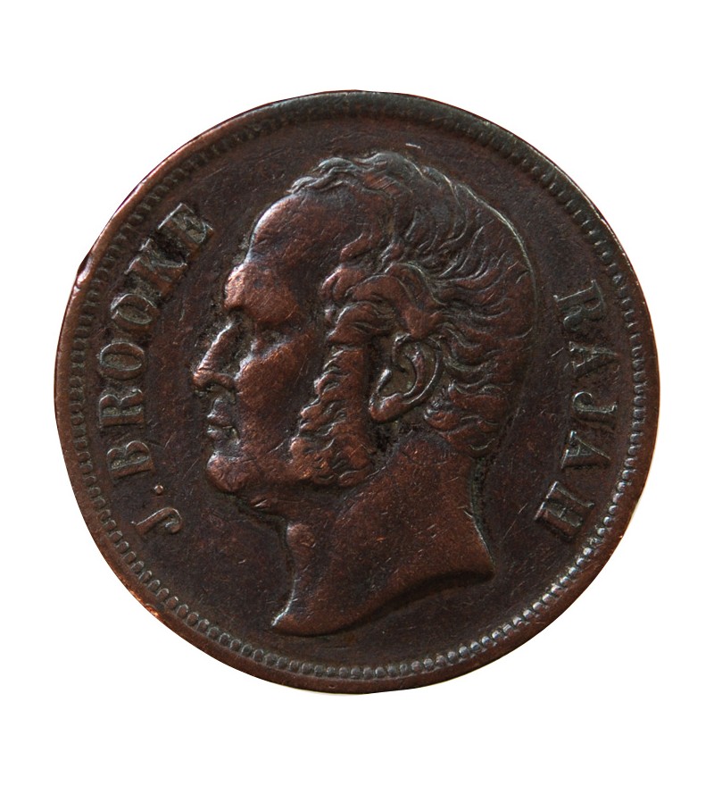 SARAWAK, JAMES BROOKE - 1 CENT 1863