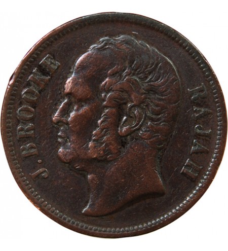 SARAWAK, JAMES BROOKE - 1 CENT 1863
