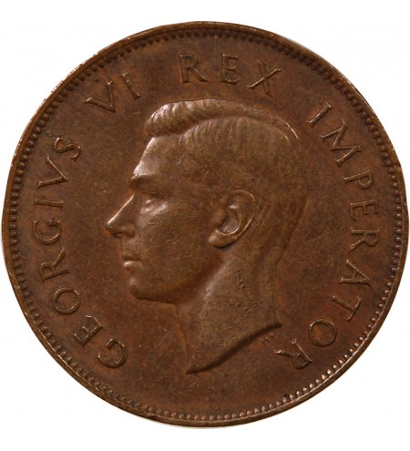 AFRIQUE DU SUD, GEORGES VI - PENNY 1944