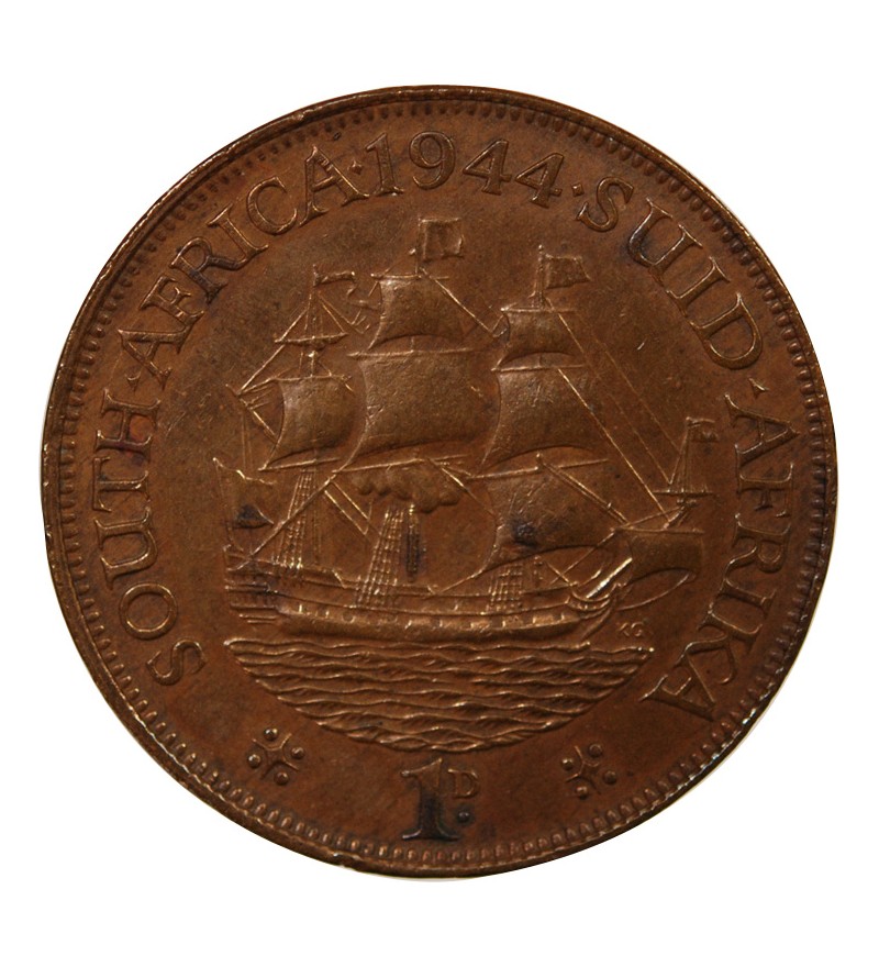 AFRIQUE DU SUD, GEORGES VI - PENNY 1944