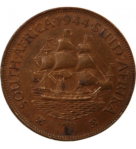 AFRIQUE DU SUD, GEORGES VI - PENNY 1944