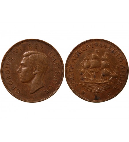 AFRIQUE DU SUD, GEORGES VI - PENNY 1944