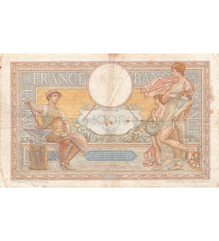 FRANCE, LUC-OLIVIER MERSON - 100 FRANCS 04/06/1936 - TB+