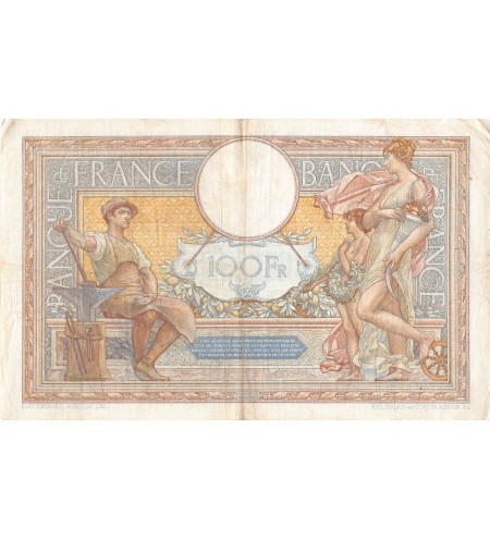 FRANCE, LUC-OLIVIER MERSON - 100 FRANCS 31/03/1938 - TB+