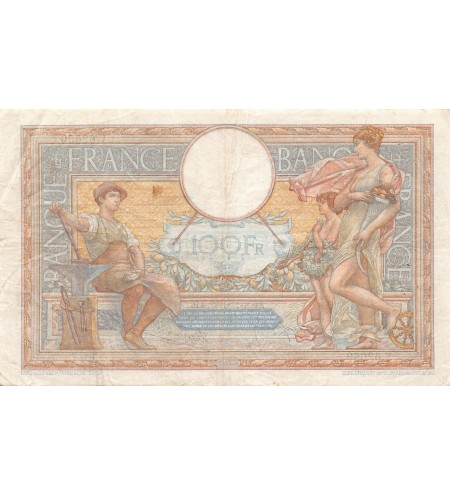 FRANCE, LUC-OLIVIER MERSON - 100 FRANCS 08/12/1938 - TTB