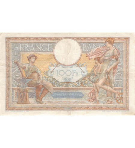 FRANCE, LUC-OLIVIER MERSON - 100 FRANCS 05/01/1939 - TTB