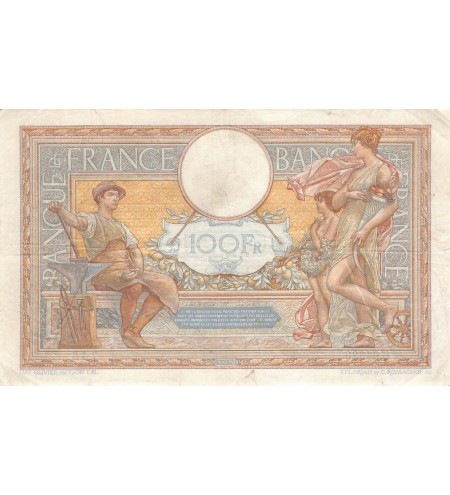 FRANCE, LUC-OLIVIER MERSON - 100 FRANCS 16/02/1939 - TTB