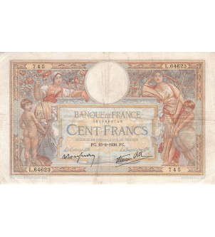 FRANCE, LUC-OLIVIER MERSON - 100 FRANCS 16/02/1939 - TTB