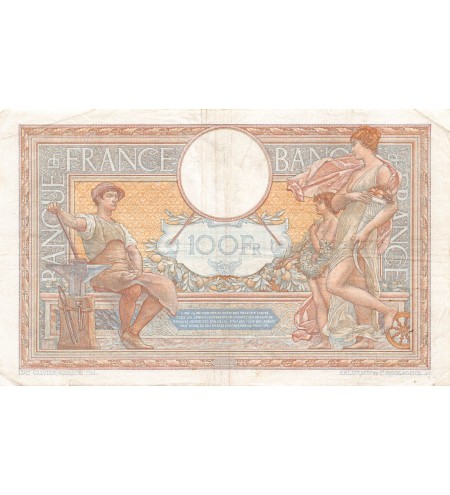 FRANCE, LUC-OLIVIER MERSON - 100 FRANCS 13/04/1939 - TTB