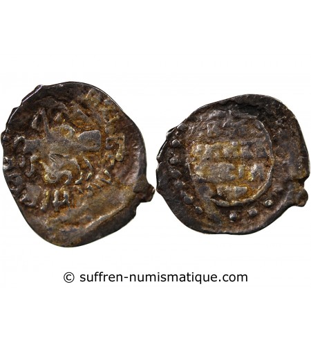 RUSSIE, IVAN IV - DENGA ARGENT 1533 / 1584