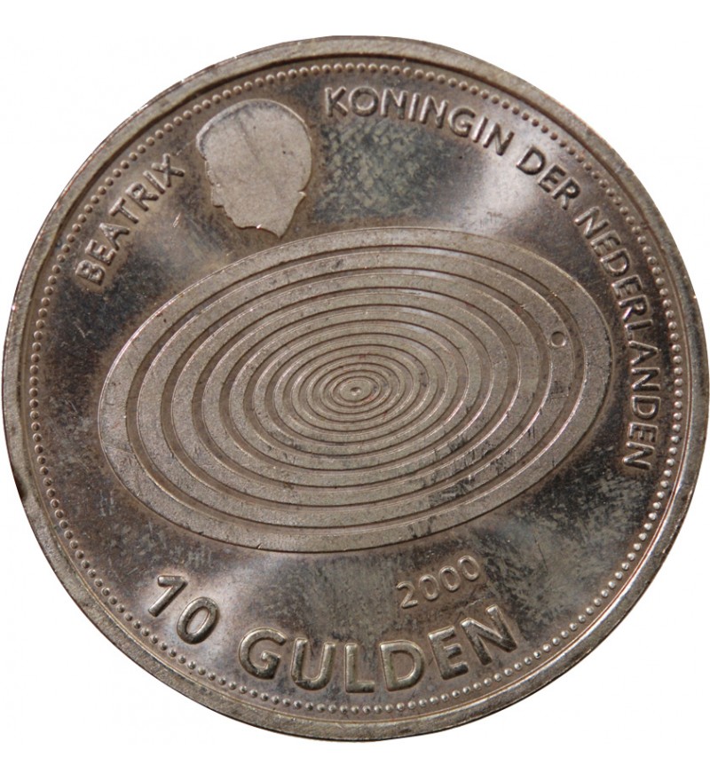 PAYS-BAS, BEATRIX- 10 GULDEN ARGENT 1999