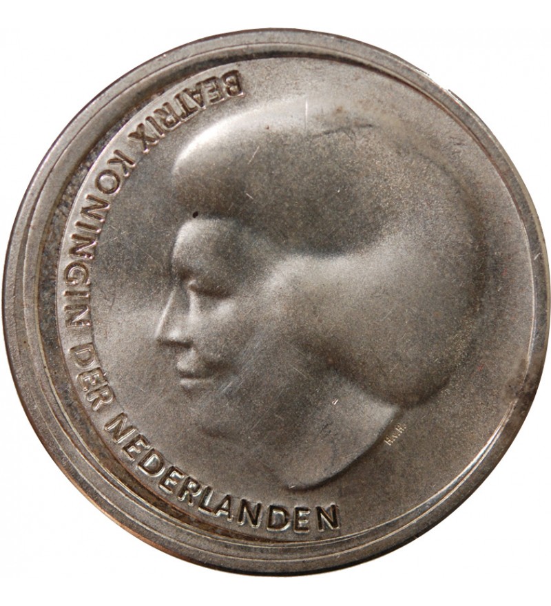 PAYS-BAS, BEATRIX- 10 EUROS ARGENT 2002