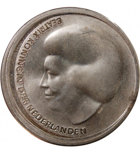 PAYS-BAS, BEATRIX- 10 EUROS ARGENT 2002