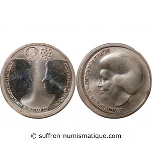 PAYS-BAS, BEATRIX- 10 EUROS ARGENT 2002