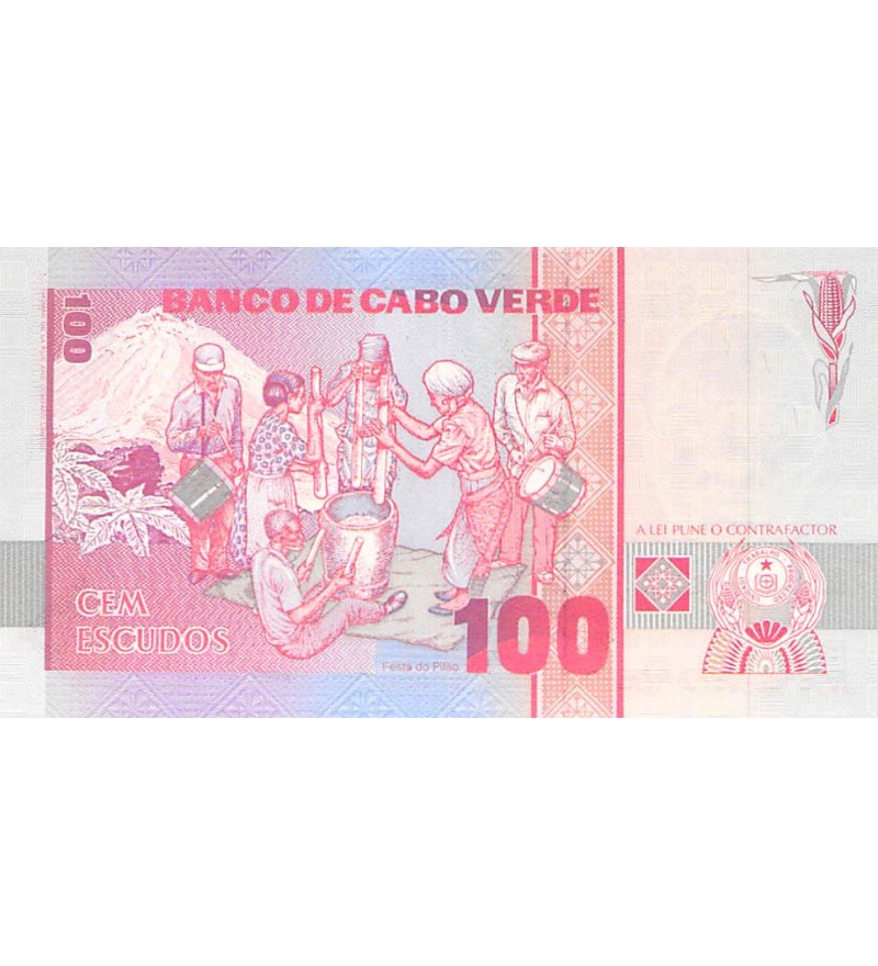 CAP-VERT, AMILCAR CABRAL - 100 ESCUDOS 20/01/1989 - NEUF