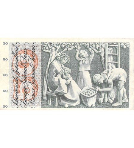 SUISSE - 50 FRANCS 21/01/1965 - TTB+
