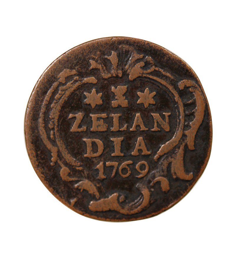 PAYS-BAS, ZELANDE - 1 DUIT 1769