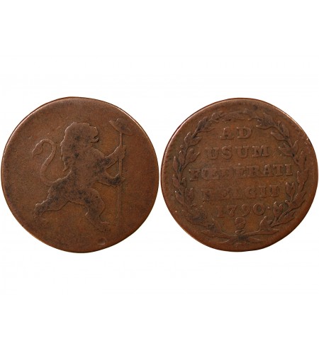 PAYS-BAS AUTRICHIENS - 2 LIARDS 1790 BRUXELLES