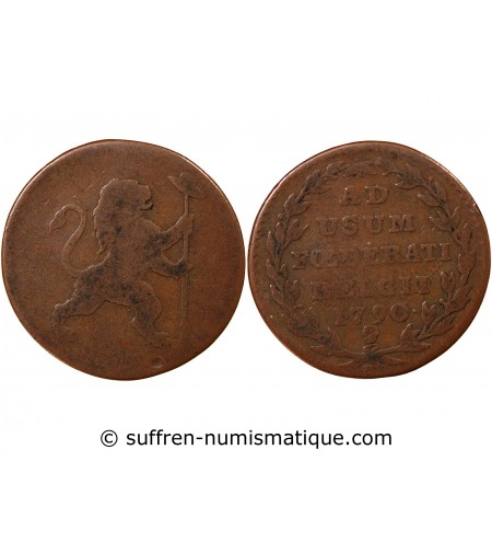 PAYS-BAS AUTRICHIENS - 2 LIARDS 1790 BRUXELLES