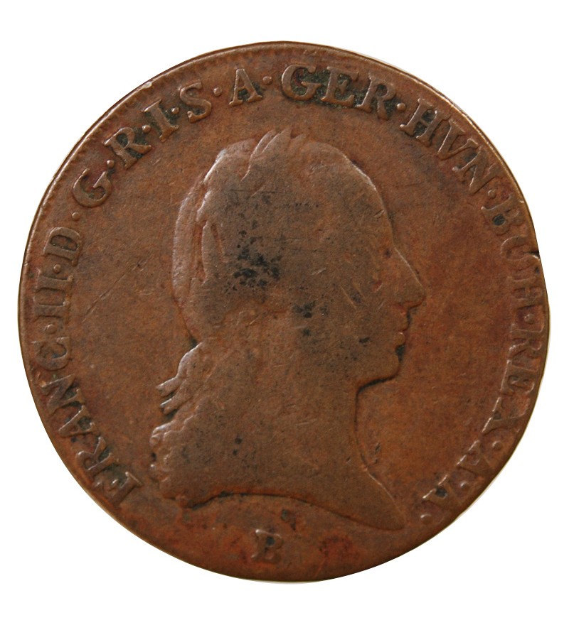 AUTRICHE, FRANÇOIS II - 3 KREUZER 1800 B KREMNITZ