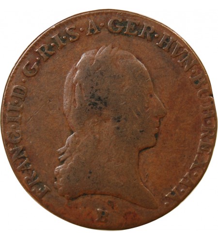 AUTRICHE, FRANÇOIS II - 3 KREUZER 1800 B KREMNITZ