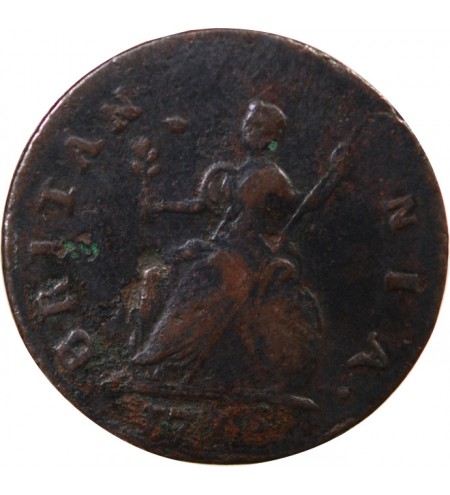 GRANDE-BRETAGNE, GEORGES III - FARTHING 1775