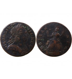 GRANDE-BRETAGNE, GEORGES III - FARTHING 1775 2