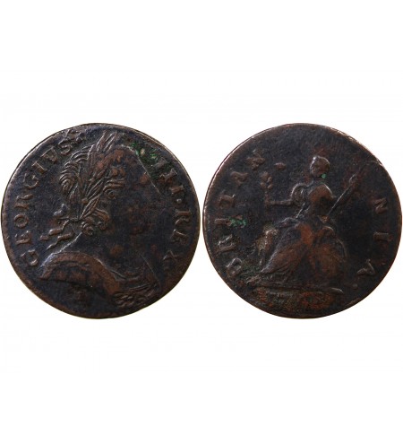 GRANDE-BRETAGNE, GEORGES III - FARTHING 1775