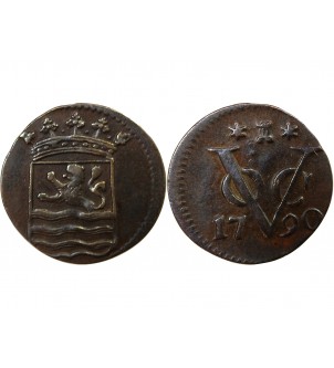 INDES ORIENTALES NÉERLANDAISES - 1 DUIT 1790 2