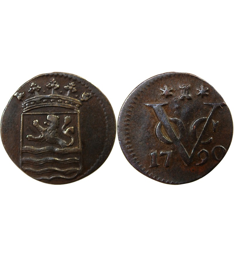 INDES ORIENTALES NÉERLANDAISES - 1 DUIT 1790