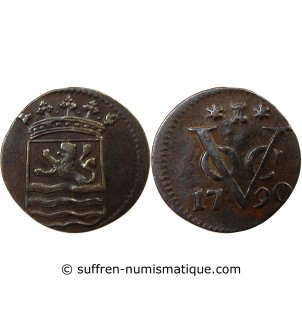 INDES ORIENTALES NÉERLANDAISES - 1 DUIT 1790